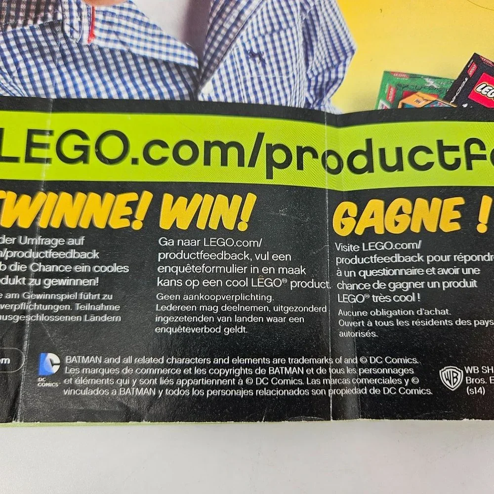Lego Batman II DC Comics 76013-2 #2 Manual Instruction Booklet ONLY No Brick Fig